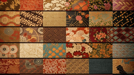 Japanese traditional pattern background