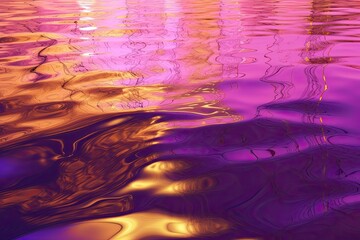 Water reflection blue and violet. Soft texture to use for wallpaper. Generative AI