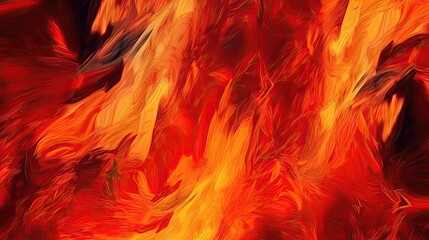 An abstract background featuring a dynamic and intricate pattern of flames, evoking a sense of power and intensity. Generated by AI.