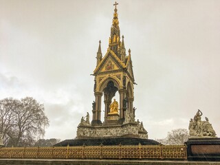 Beautiful view of the Albert Memorial