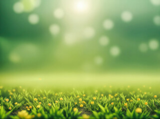 Fototapeta premium beautiful natural landscape with bokeh in Background.