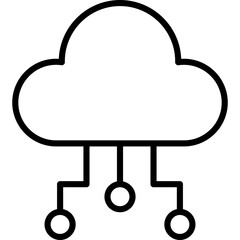 Cloud Computing Icon