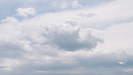 Fototapeta na wymiar white clouds with blue sky background