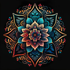 Mandala design, Mandala tattoo, Mandala logo, Generative AI