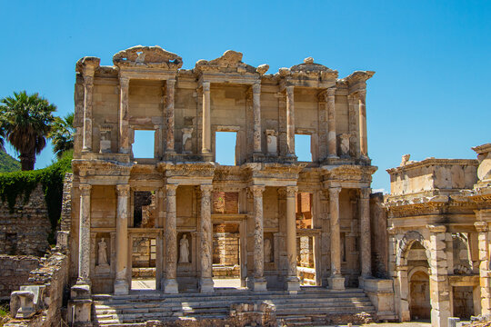 Ephesus ancient city celsus library 