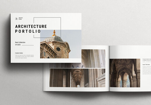 Architecture Portfolio Template Landscape