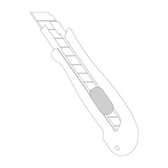 cutter knife - stationery icon