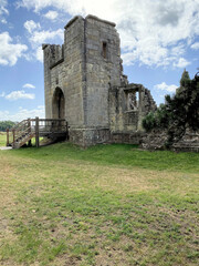 A view of Moreton Corbet Castle in Shropshire