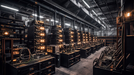 Inside the High-Tech World of Crypto Mining Farms, Hardware and Technology, Generative AI