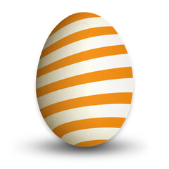 easter egg with ribbon