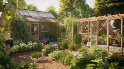 Sustainable Outdoor Organic Eco Friendly Gardening