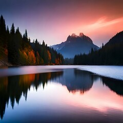 The colors of winter, generative ai

