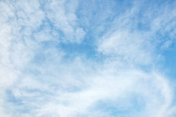 blue sky with clouds