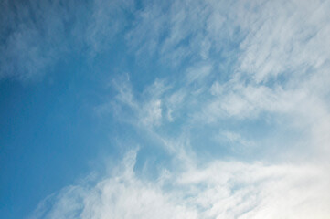 blue sky with clouds