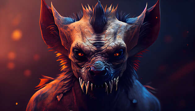 Hyena Demon -  - Generative AI 