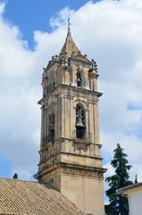 Fototapeta na wymiar Iglesia de la Asunción y Ángeles, Cabra, Cordoba