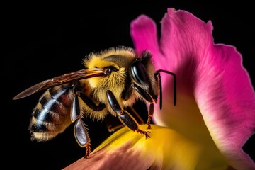 bee on a flower