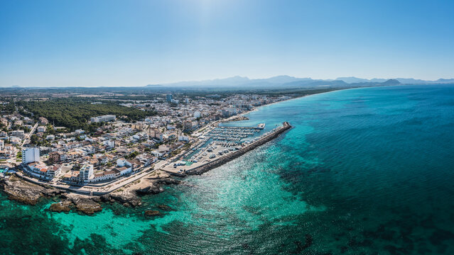 Can Picafort on Mallorca, Spain. 