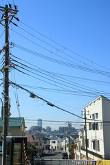 日本の閑静な住宅地(兵庫県神戸市東灘区)