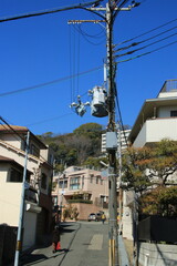 日本の閑静な住宅地(兵庫県神戸市東灘区)
