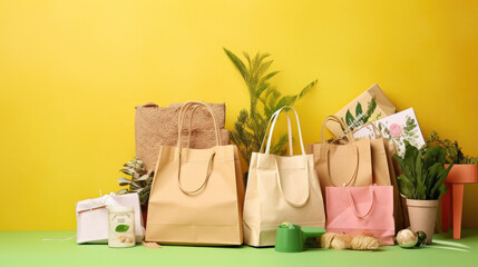 Sustainable Eco Friendly and Eco Conscious Shopping and Lifestyle Environment