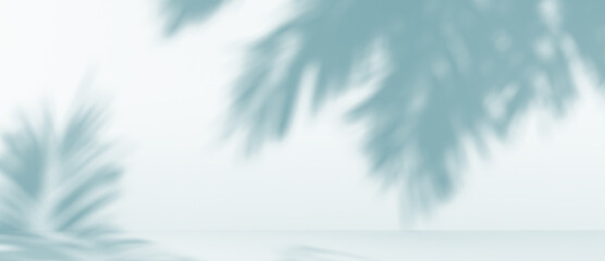 background with palm shadow , texture for a display