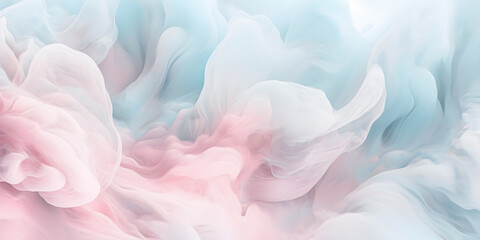Abstract liquid pattern background, texture, pastel colors, ink in water, explosion of colors, template for presentation - generative AI