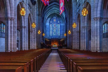 Interior of Washington National Cathedral