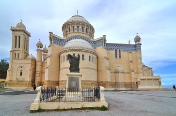 The Catholic Basilica of Our Lady of Africa in the capital of Algeria - Algiers