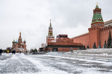 View of Red Square in Moscow