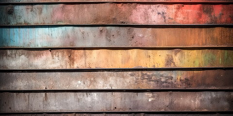 A grunge, dirty metal background or texture was created using generative ai - generative ai.