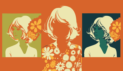 Vintage Simplicity: A Minimalist Approach to 70s Flower-Child Design