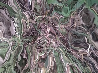 Grass design on a marble.