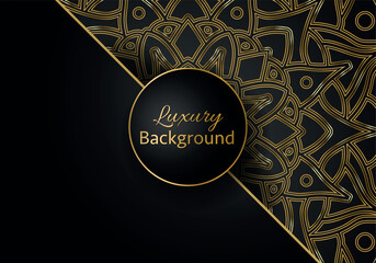 Luxury mandala background with golden arabesque pattern Arabic Islamic east style. Ramadan Style Decorative mandala. Mandala for print