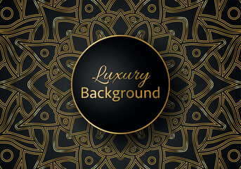 Luxury mandala background with golden arabesque pattern Arabic Islamic east style. Ramadan Style Decorative mandala. Mandala for print
