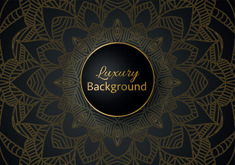 Luxury mandala background with golden arabesque pattern Arabic Islamic east style. Ramadan Style Decorative mandala. Mandala for print