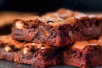 Cake Brownie Chocolate Sweets Sweetie Dessert Confiture Confectionery Confection Bakery Cakery Generative Ai