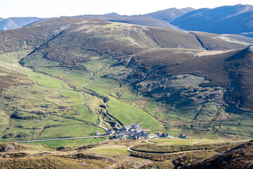 mountain called Cueto de Arbas in the valley of Leitariegos in Asturias, Spain