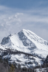 Fototapeta na wymiar Mount Arera in the Brembana valley Bergamo Italy
