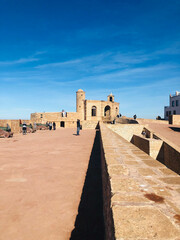 Essaouira, Morocco World heritage tourists and locals in Morocco. North Africa