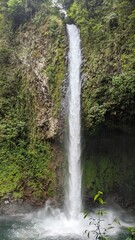 Fototapeta na wymiar La Fortuna Waterfall in Costa Rica