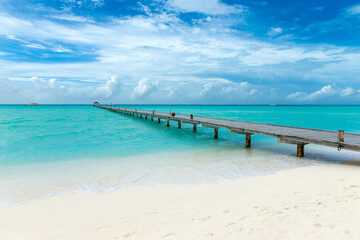  beach and tropical sea. beach landscape