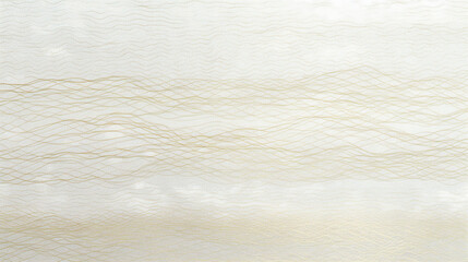 Fototapeta na wymiar thin lines wave gold and white painting mixed with shamrock