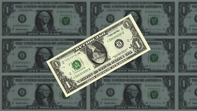 Money background from dollars USA business concept