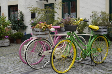 Fototapeta na wymiar Fahrrad, Kunst