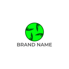 ILLUSTRATION BOTANICAL HOUSE, LEAF NATURE. ECO ELEMENT LOGO ICON DESIGN VECTOR FOR YOUR BRAND, BUSINESS