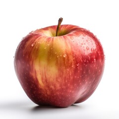 Apple fruit isolated on white background. Generative AI