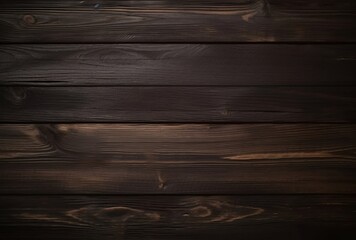 Dark old wooden texture table. Created using generative AI