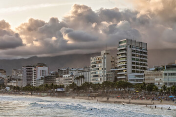 Ipanema Beach in Rio De Janeiro