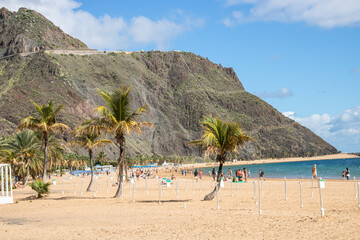 Playa de las Teresitas in Teneriffa